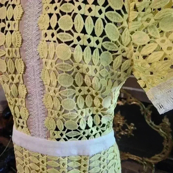 NWT Endless Rose Crochet Lace Overlay Dress Size M - Picture 9 of 13